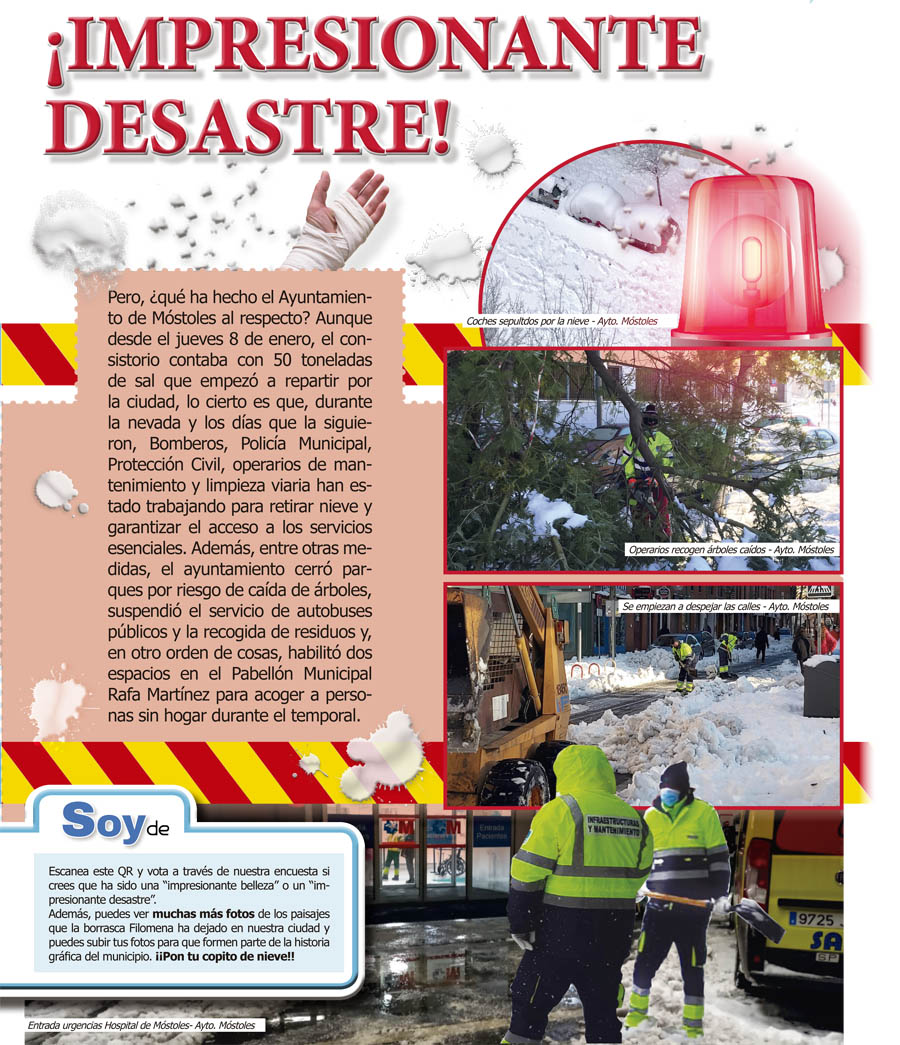 Impresionante desastre