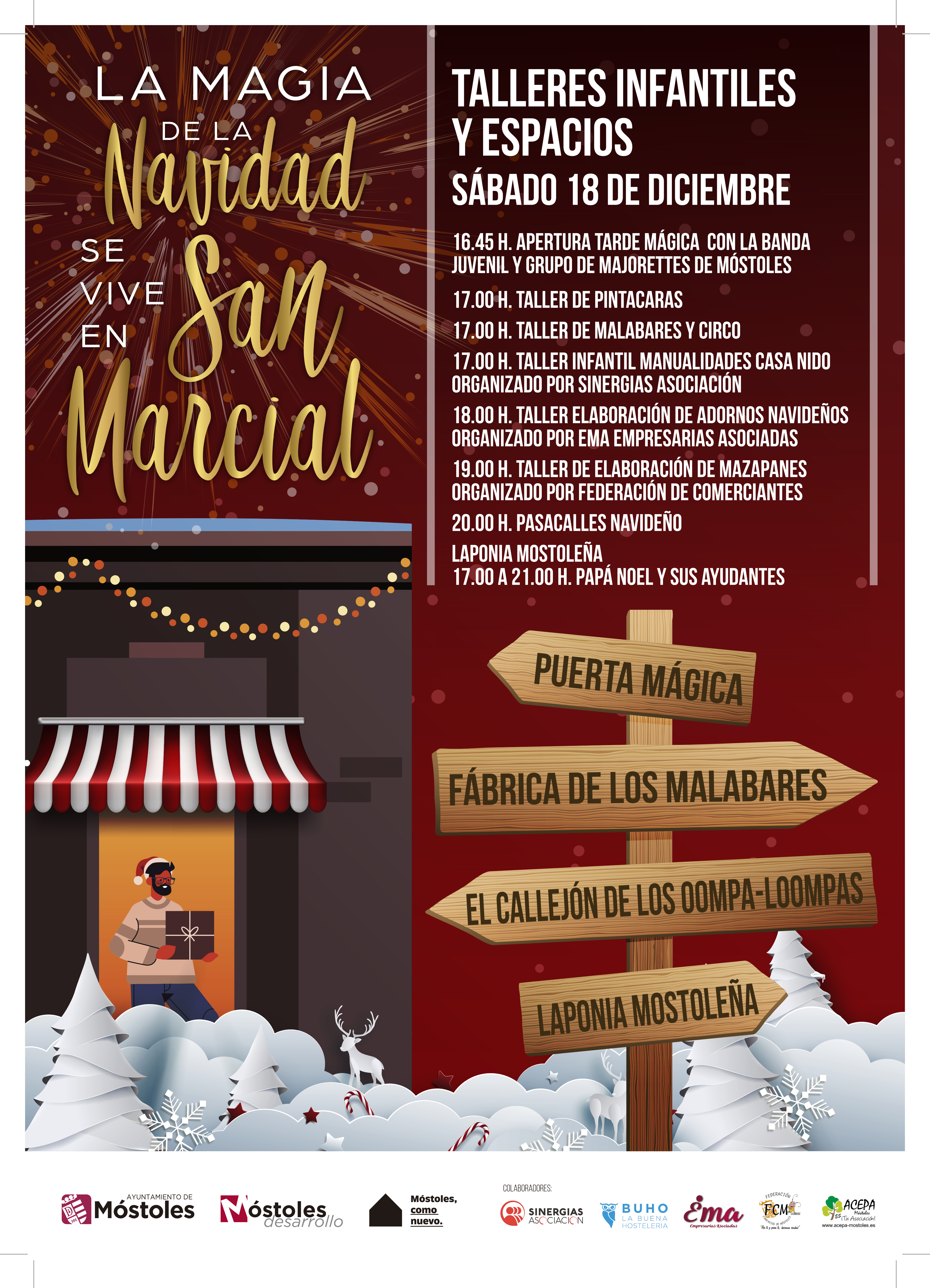 Cartel Navidad San Marcial