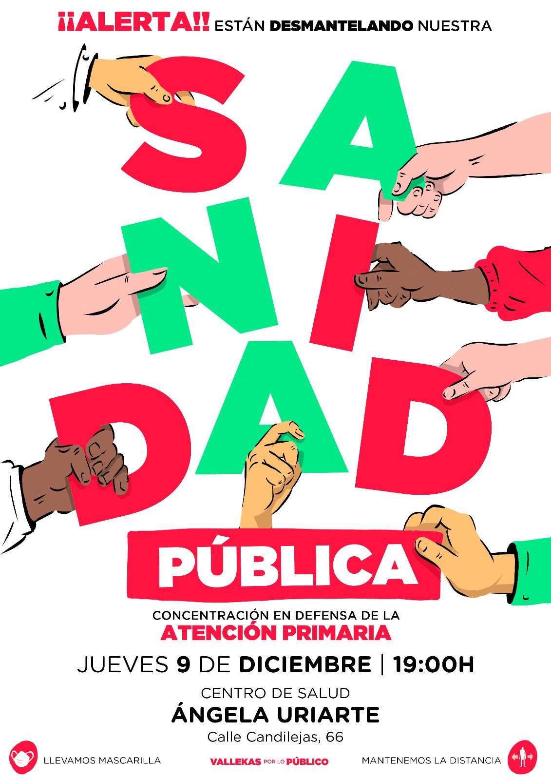 Cartel de la concentración 9-D