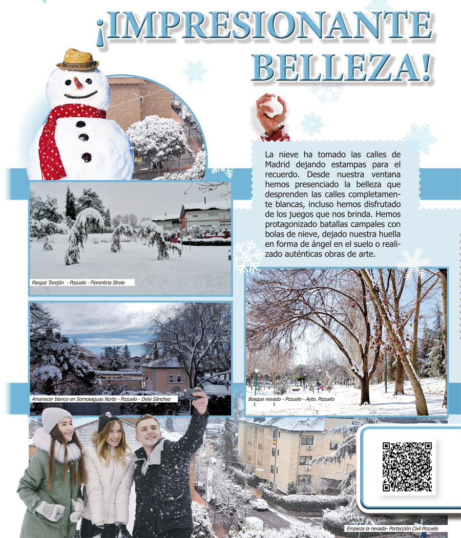 Impresionante nevada