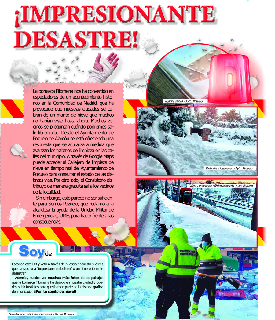 Impresionante desastre