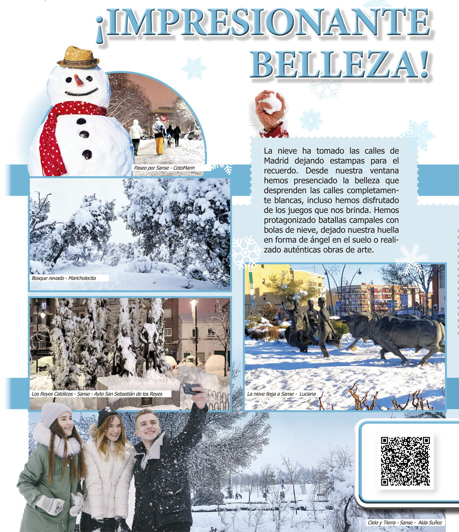 Impresionante nevada