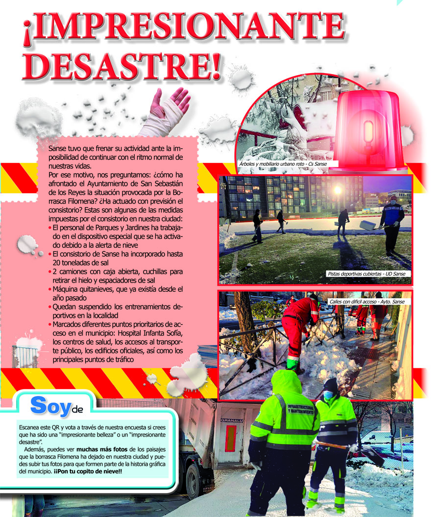 Impresionante desastre