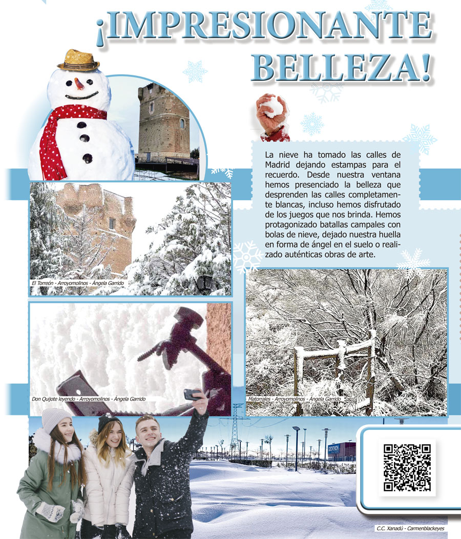 Impresionante nevada