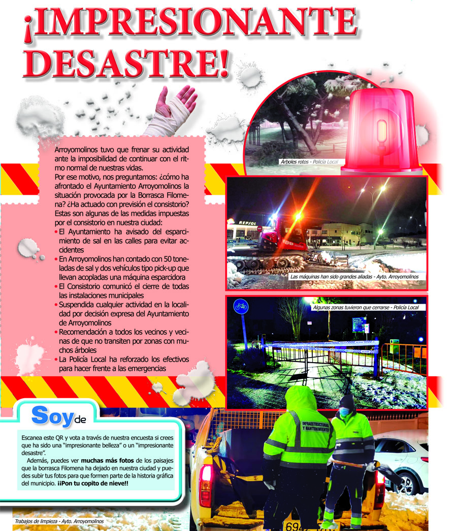 Impresionante desastre