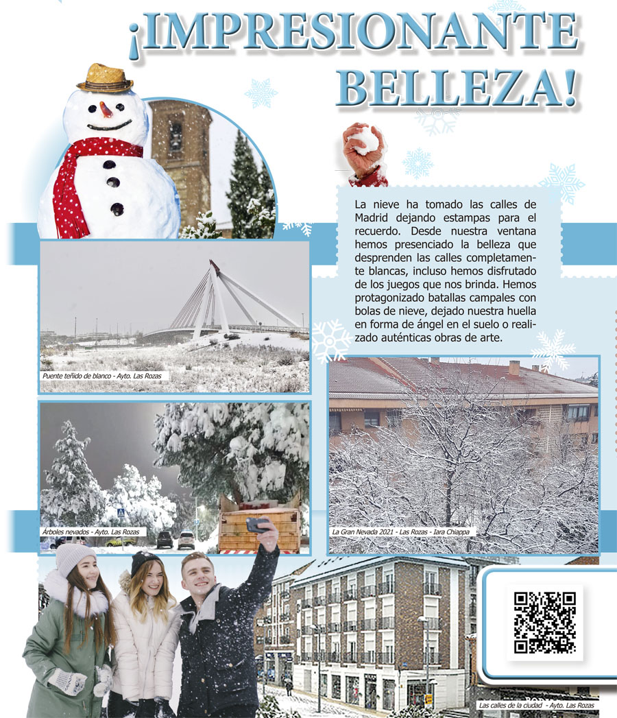 Impresionante nevada