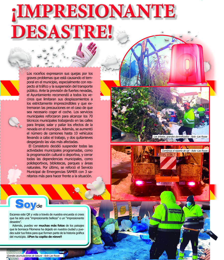 Impresionante desastre