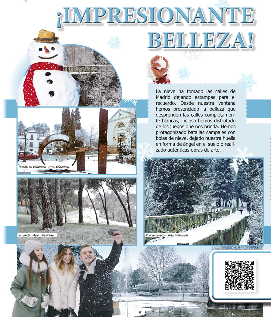 Impresionante nevada