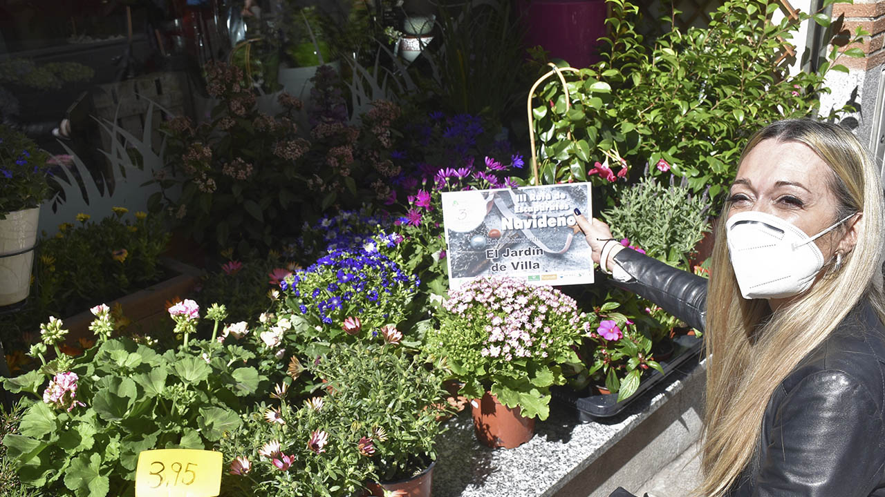 El jardín de la Villa