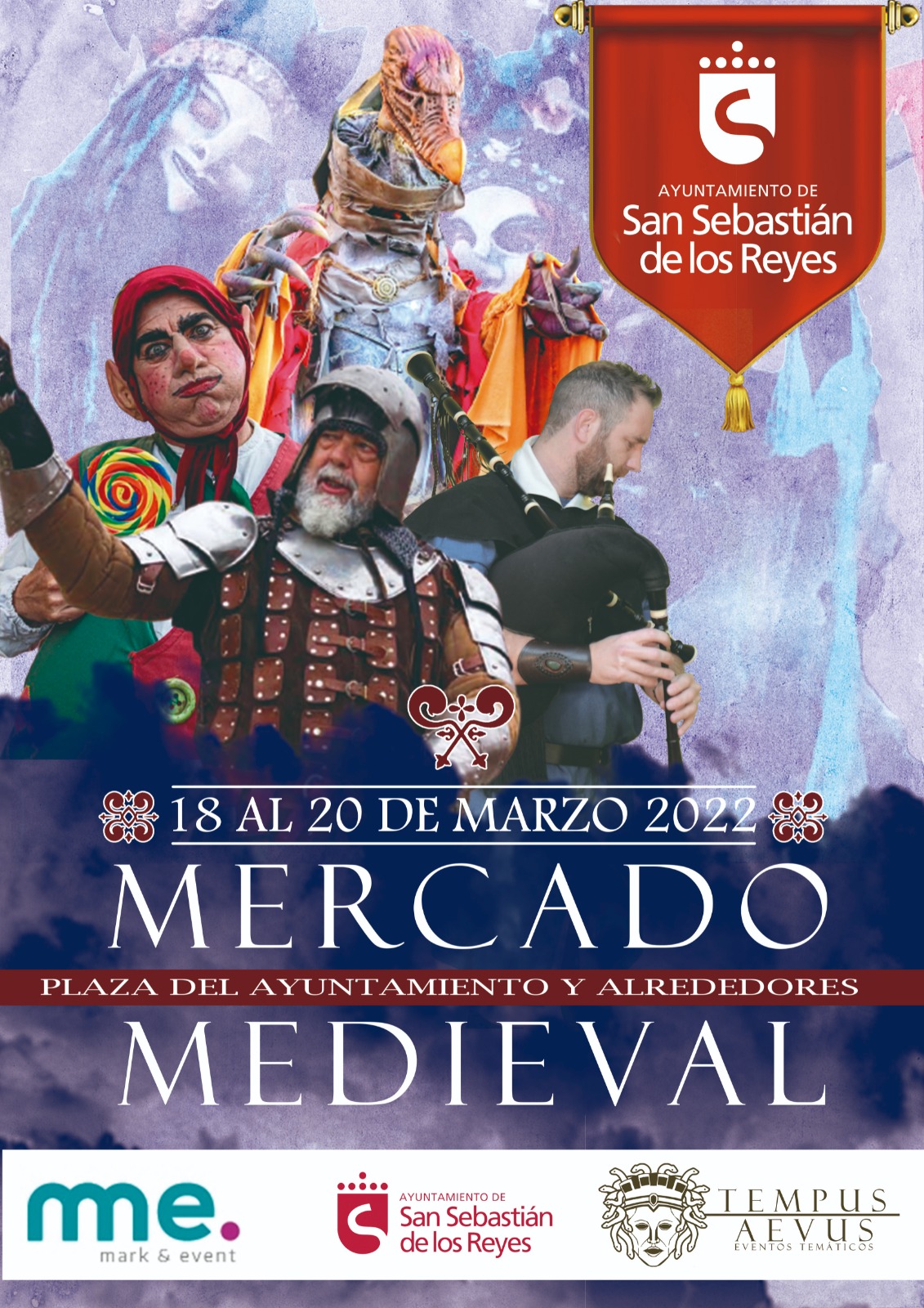 Cartel de promoción del Mercado Medieval