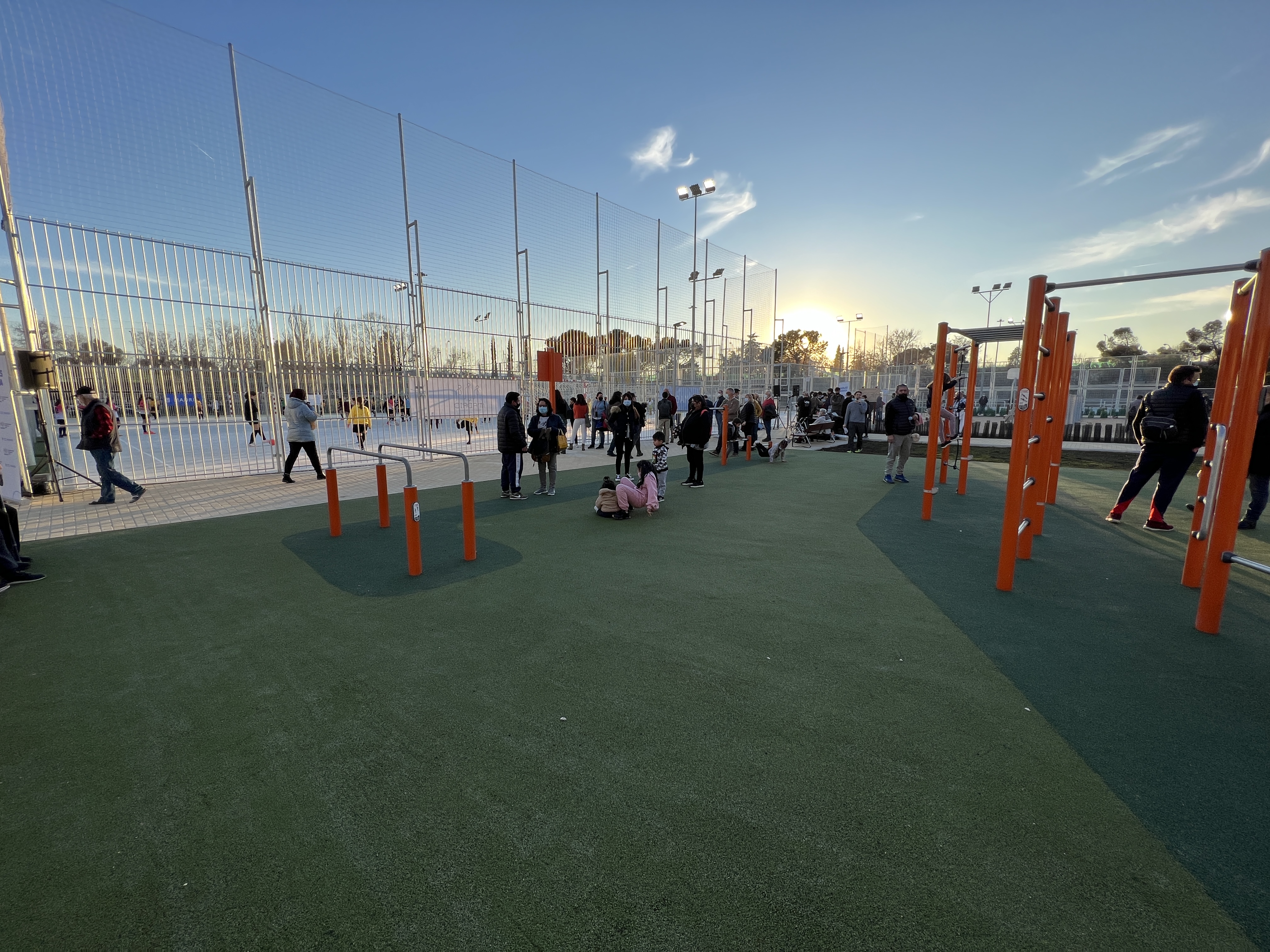 La reformada IDB Barrio del Aeropuerto