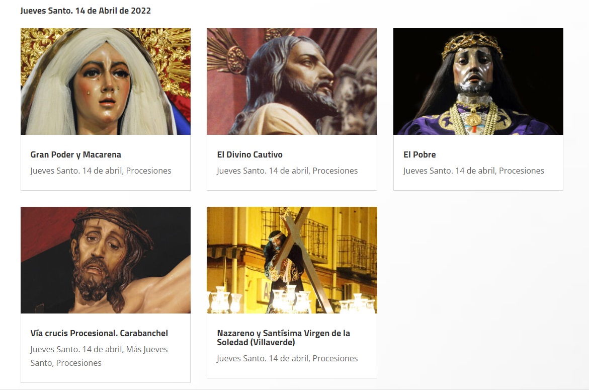 Jueves Santo. 14 de Abril de 2022