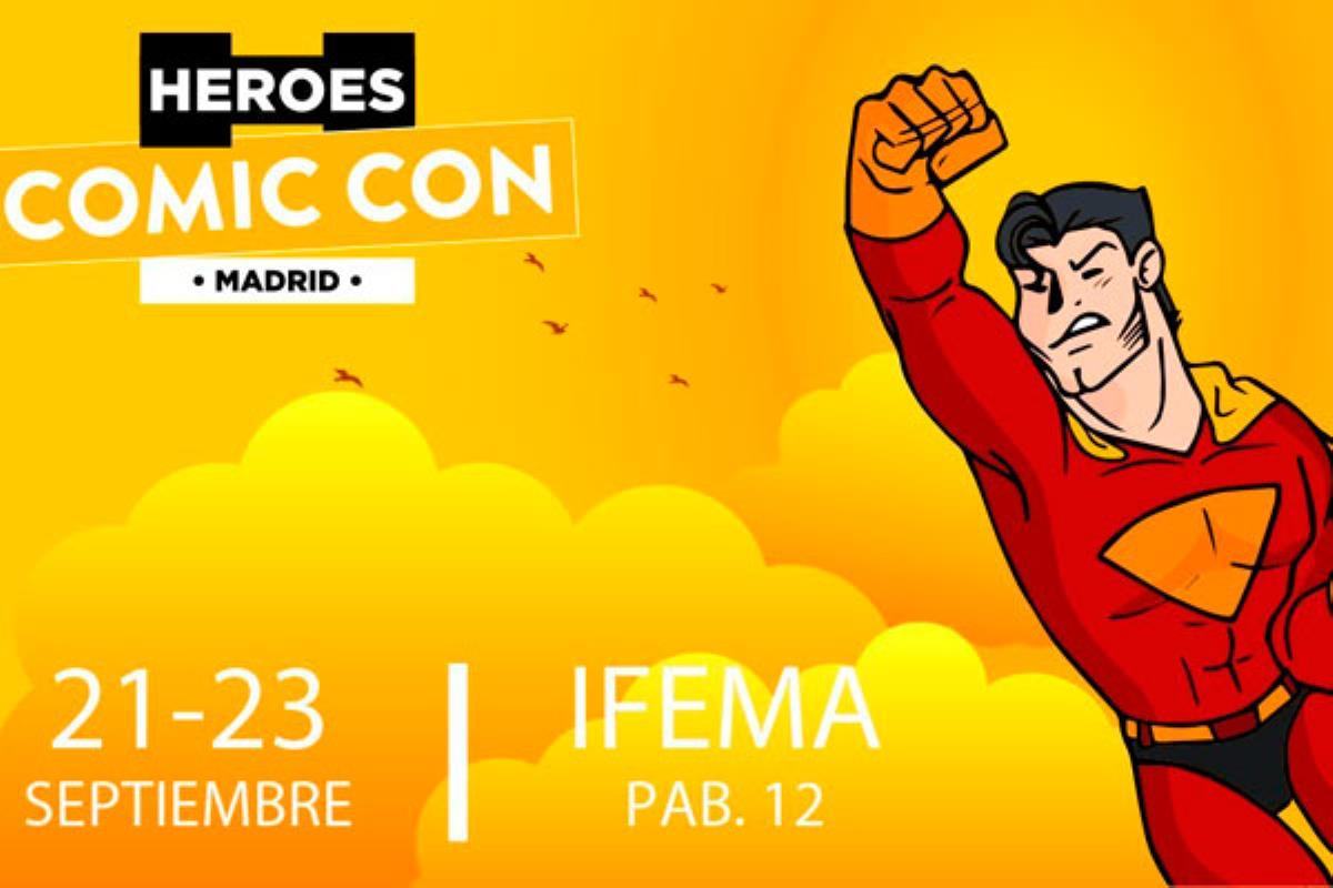 Aterriza en Madrid el mayor evento de entretenimiento entre el 21 y 23 de septiembre, Héroes Comic Con 
