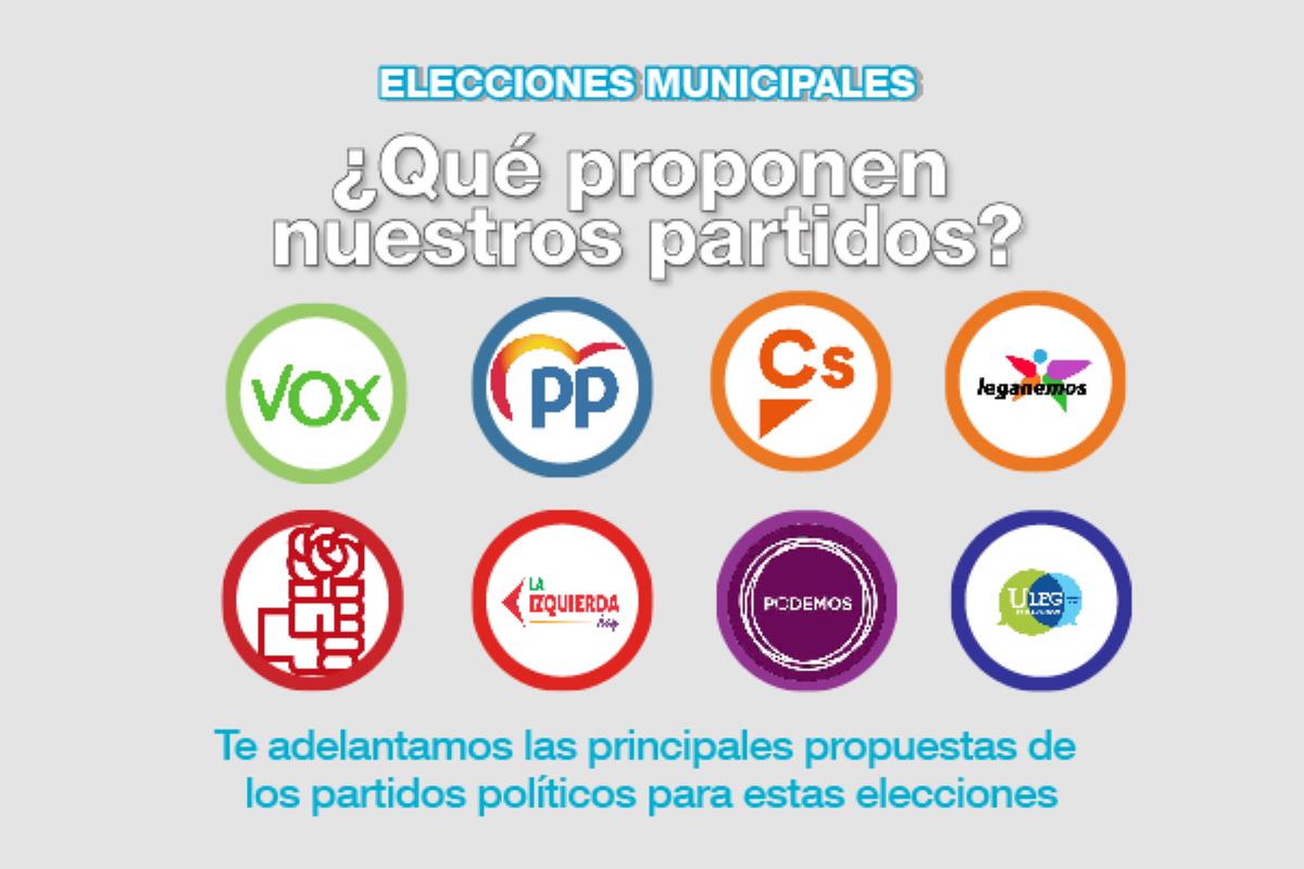 Los candidatos a la alcaldía de los principales partidos comparten con los lectores de Soyde. algunas de sus principales propuestas para la próxima legislatura 2019-2023
