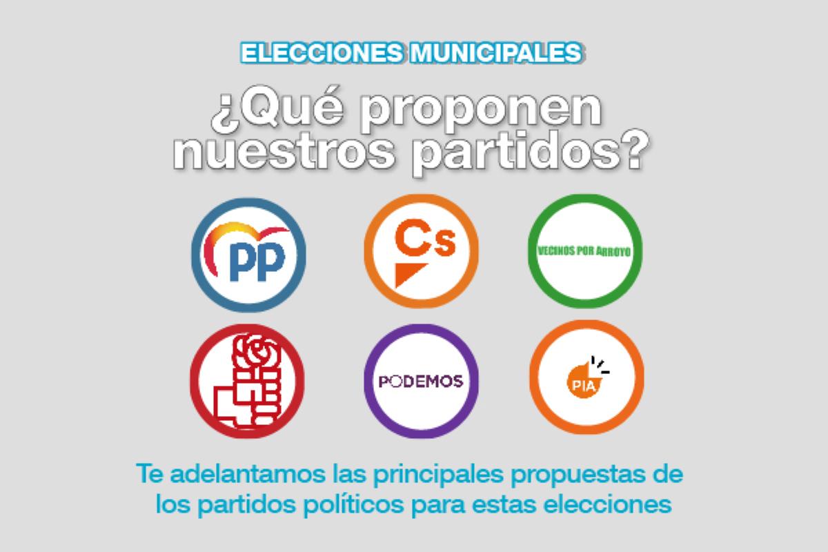Los candidatos a la alcaldía de los principales partidos comparten con los lectores de Soyde. algunas de sus principales propuestas para la próxima legislatura 2019-2023