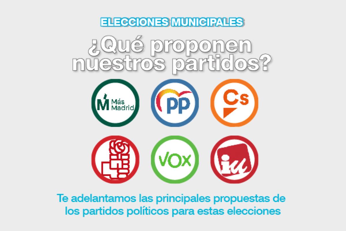 Los candidatos a la alcaldía de los principales partidos comparten con los lectores de Soyde. algunas de sus principales propuestas para la próxima legislatura 2019-2023