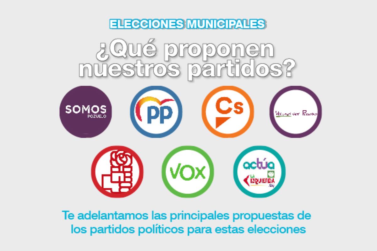 Los candidatos a la alcaldía de los principales partidos comparten con los lectores de Soyde. algunas de sus principales propuestas para la próxima legislatura 2019-2023