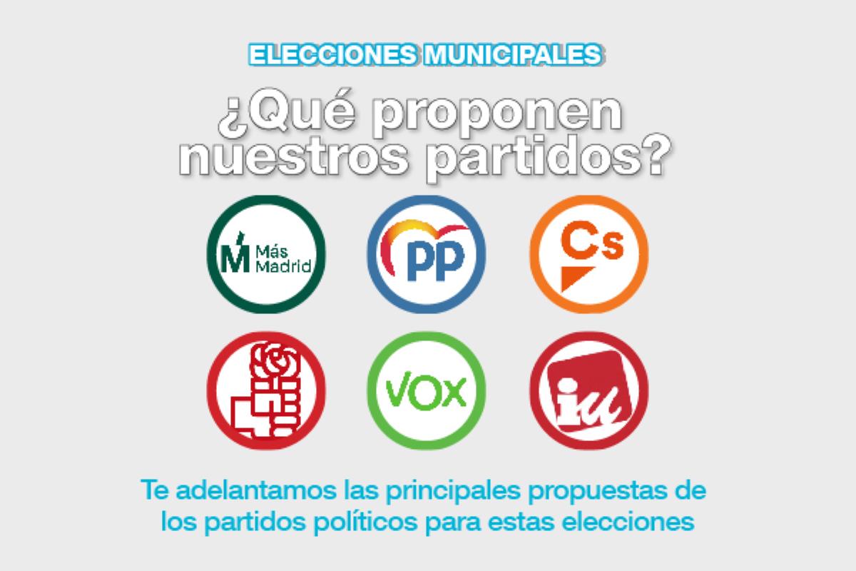 Los candidatos a la alcaldía de los principales partidos comparten con los lectores de Soyde. algunas de sus principales propuestas para la próxima legislatura 2019-2023