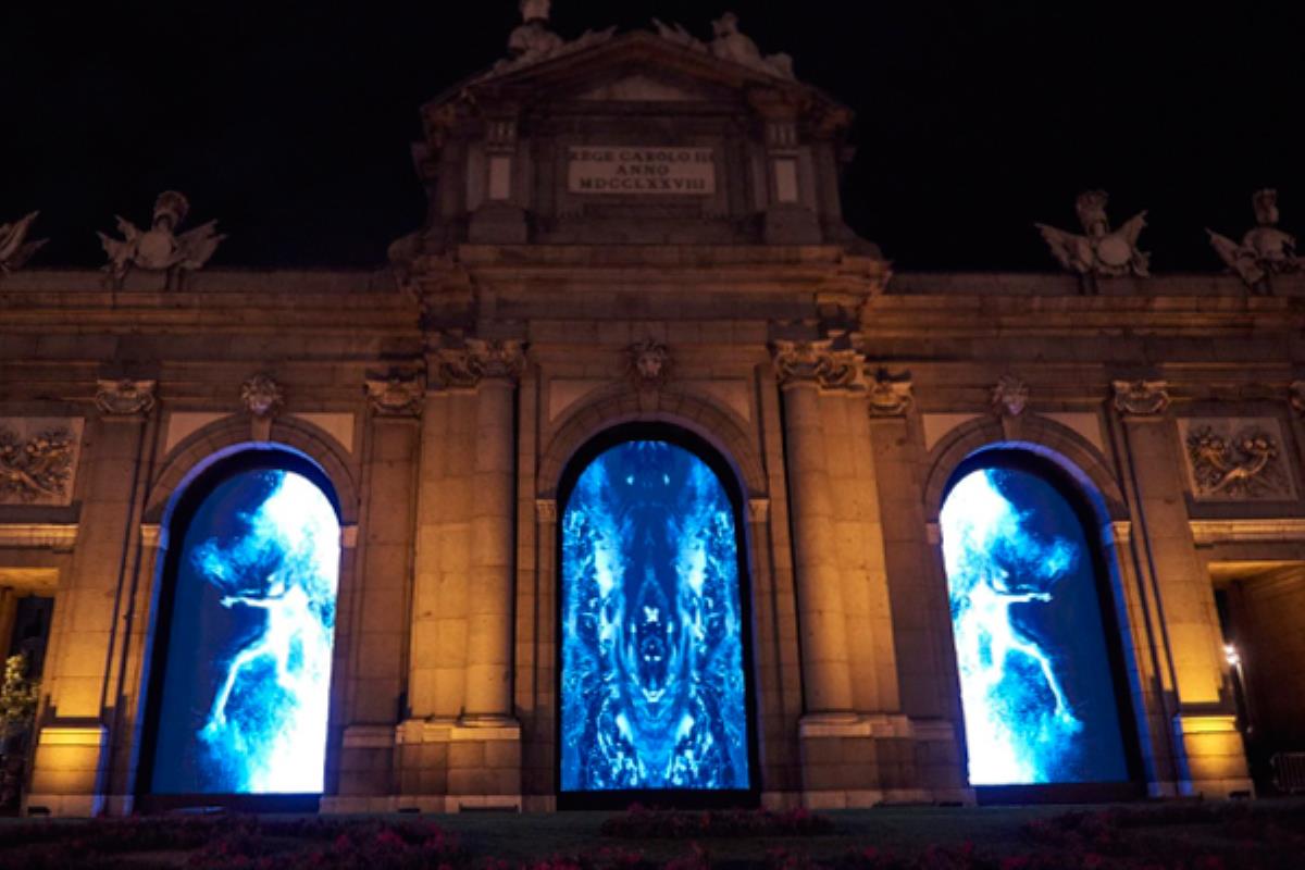 Artistas, diseñadores y videoartistas, realzarán los monumentos de Madrid con proyecciones y video-mapping