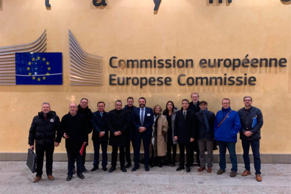 Sanfer y Bruselas estrechan lazos por la ‘reindustrialización’ del Corredor del Henares