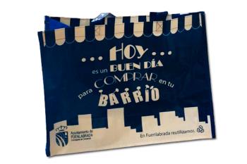 Fuenlabrada ofrece espectáculos de videomapping en ‘La Plaza’ y regalará bolsas reutilizables para fomentar el consumo en el pequeño comercio