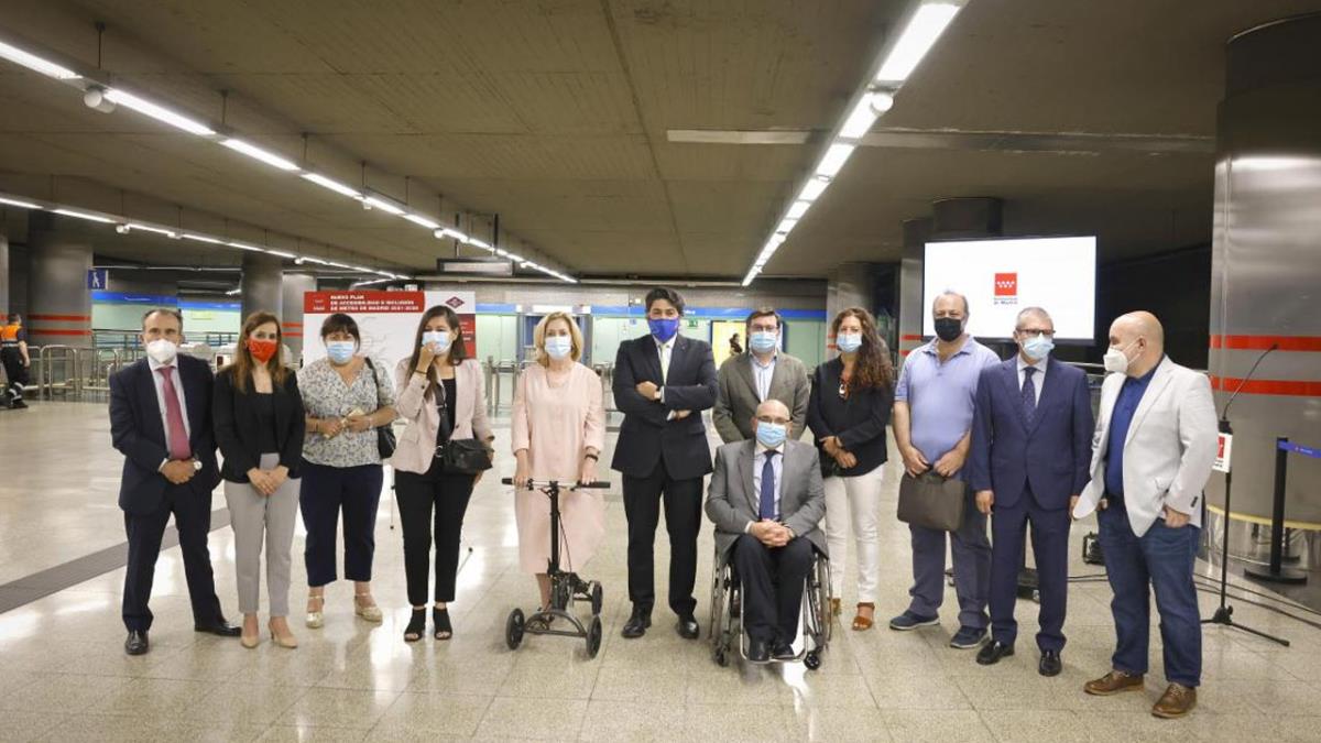 Con esto, el 82% de las estaciones de la red del suburbano madrileño serán completamente accesibles