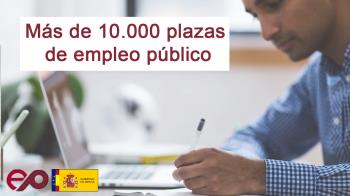 Las convocatorias se dividen en varios departamentos dentro de la Administración General del Estado
