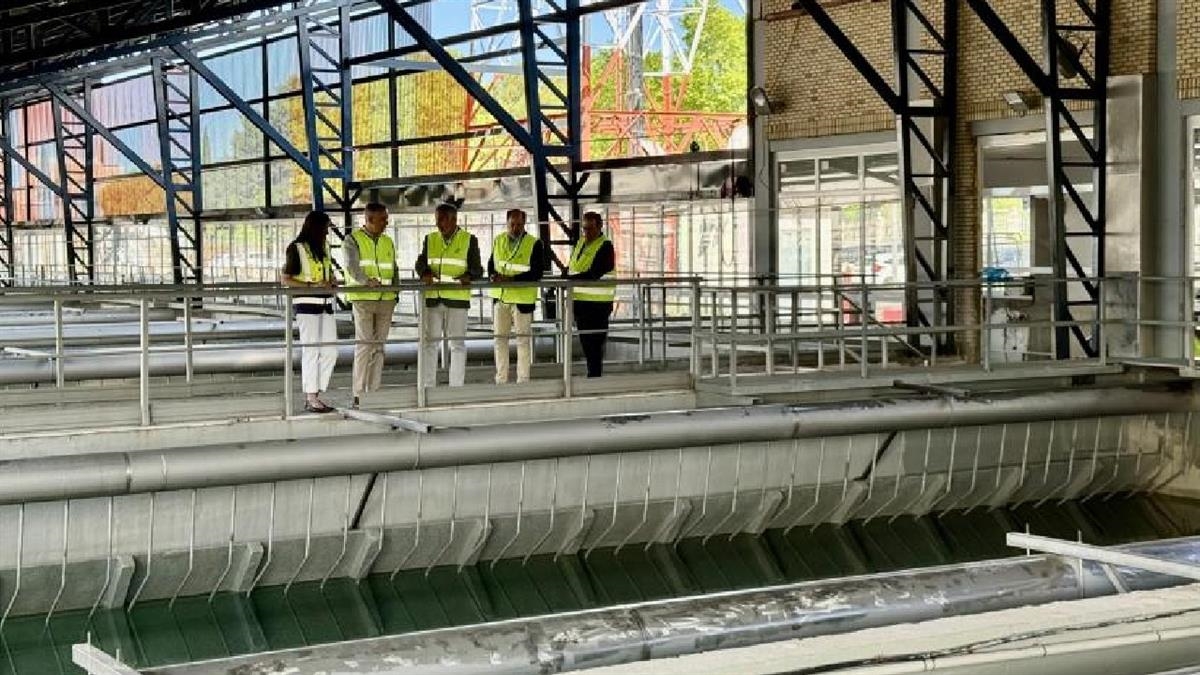La Comunidad destina más de 11 millones de euros a las obras de renovación de la estación de tratamiento de agua potable