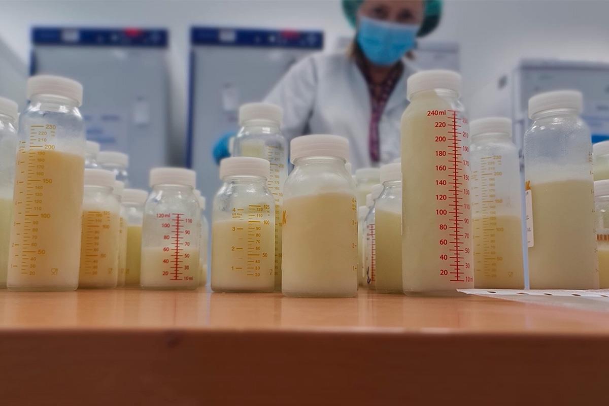 Un acto que permite cubrir las necesidades nutricionales de bebés prematuros