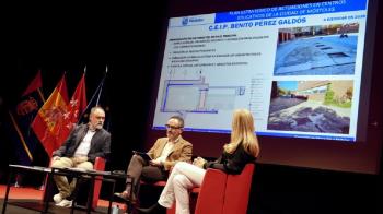 El alcalde presenta las nuevas actuaciones del Plan Estratégico en los centros educativos de Móstoles 2024-2027
