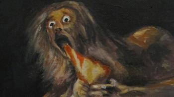 El pintor las dibujó encima de las paredes de su última residencia en Madrid, la Quinta del Sordo