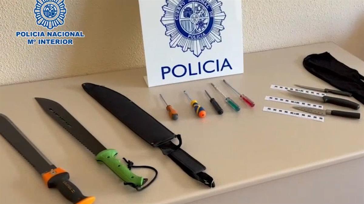 Los hechos ocurrieron en Carabanchel y 12 de los arrestados son menores de edad 