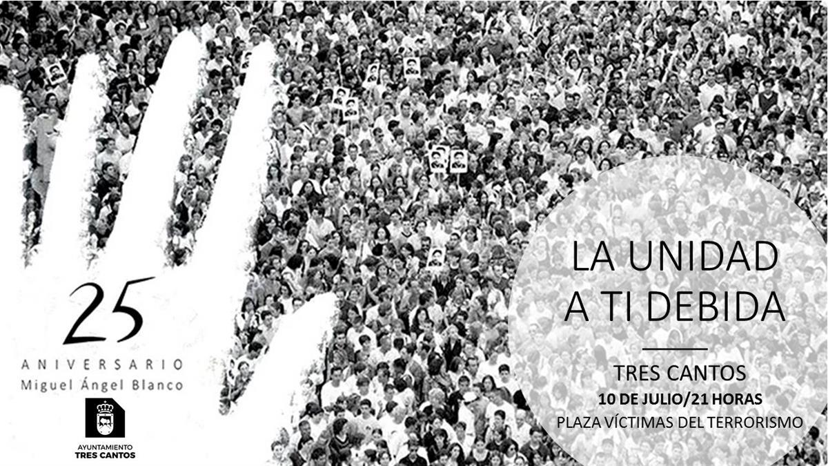 El Ayuntamiento organiza un acto conmemorativo con motivo del 25 aniversario del secuestro y asesinato de Miguel Ángel Blanco
