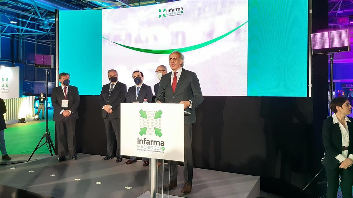 El consejero de Sanidad ha inaugurado el Congreso Europeo del sector, que reúne en la región a más de 30.000 profesionales y 430 empresas