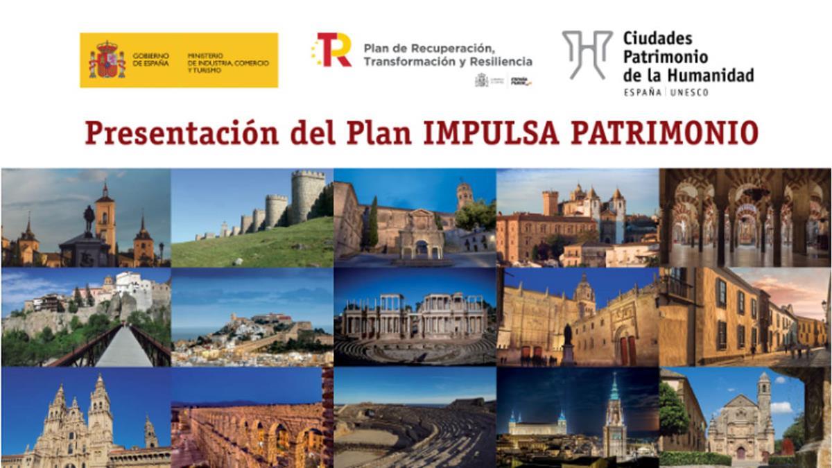 El dinero proviene del Ministerio de Industria a través del “Plan Impulsa Patrimonio” 