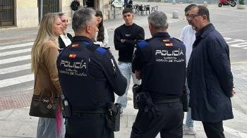 Morata da la bienvenida a 3 nuevos agentes de Policía Local 