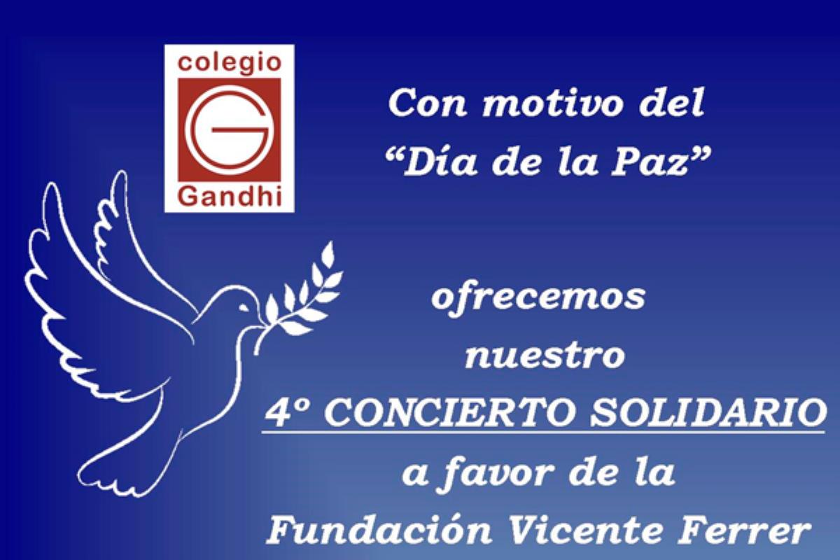 El 'Día de la Paz' tendrá lugar este concierto a favor de la Fundación Vicente Ferrer