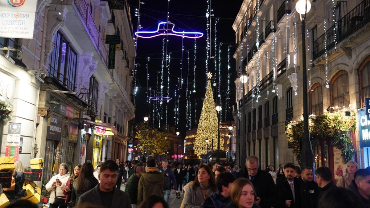 El gasto diario medio en la última campaña de Navidad fue de 89,3 millones de euros