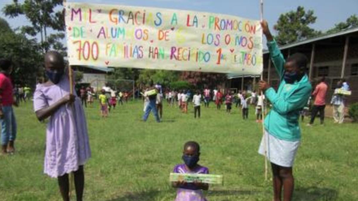 Las personas beneficiadas pertenecen a las aldeas de Kimya, kasenda y Kihogo 