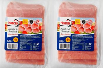 Sanidad ha comunicado que el fiambre de cerdo de la marca Monells contiene trazas de soja no declaradas