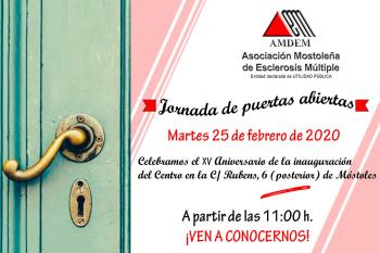 La asociación mostoleña cumple 15 años de actividad desde su mudanza como sede a la calle Rubens, 6