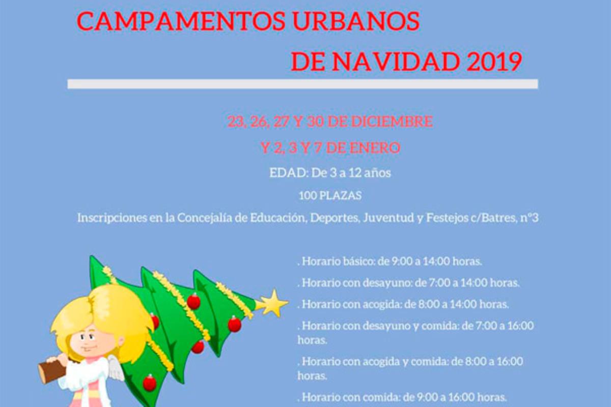 Se ofertan un total de 100 plazas para los días 23, 26, 27 y 30 de diciembre, así como el 2, 3 y 7 de enero