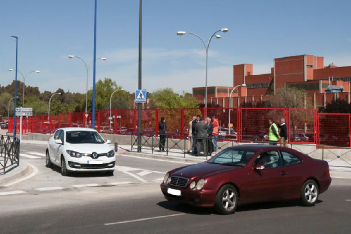 El fin de la obra permitirá un acceso más rápido al hospital de Leganés