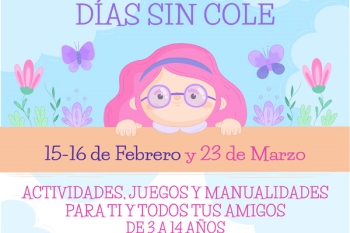 Nuestro municipio propone varias actividades infantiles para los días no lectivos de los alumnos