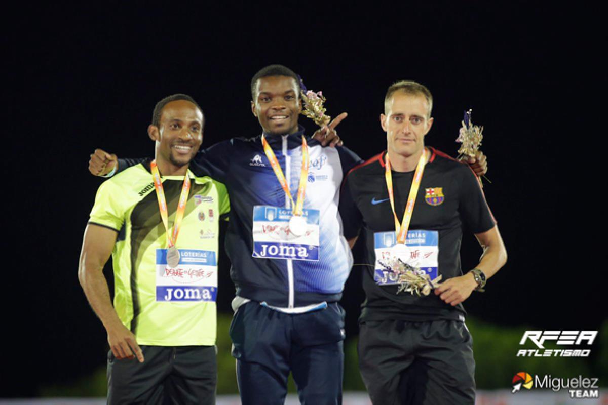 El atleta fuenlabreño sumó, además, el récord Sub-23 de velocidad