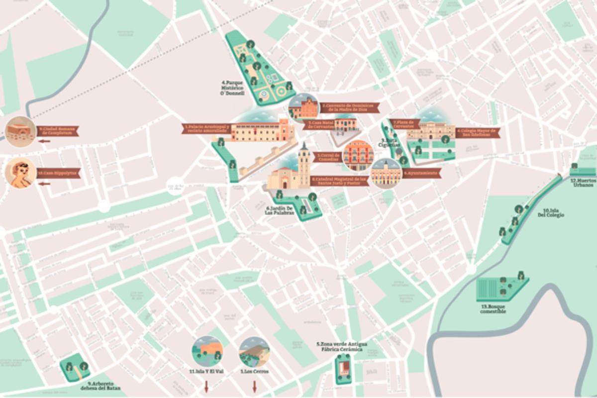 Alcalá de Henares Ciudad Patrimonio de la Humanidad también cuenta con un importante Patrimonio Natural