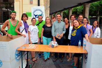 La actriz Yolanda Arestegui leyó un fragmento de ‘El Viaje del Parnaso’