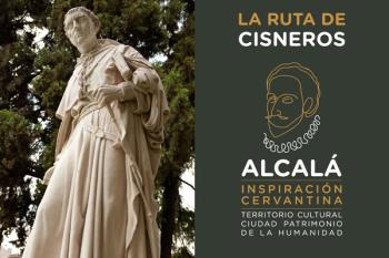 Los turistas podrán recorrer los lugares más relacionados con el fundador de la Universidad de Alcalá