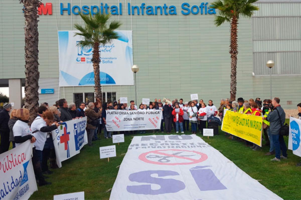 La Plataforma Sanidad Pública Zona Norte elaboró un texto fruto de reuniones con los partidos políticos municipales de ambas localidades