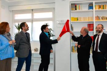 Ubicada en el instituto alcorconero, ha contado con la presencia de Ignacio Martínez, premio Príncipe de Asturias